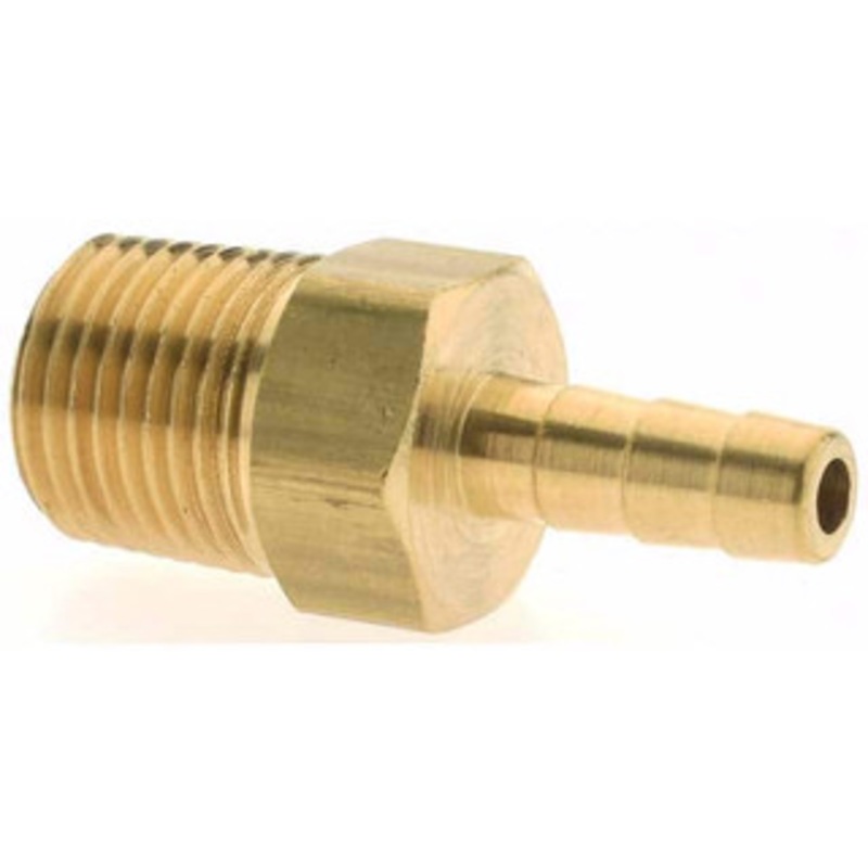Value Collection 1/8 MNPTF Thread Barb x MNPTF Adapter 1/8 ID Hose, Brass BD-DV-00195 – 81099525