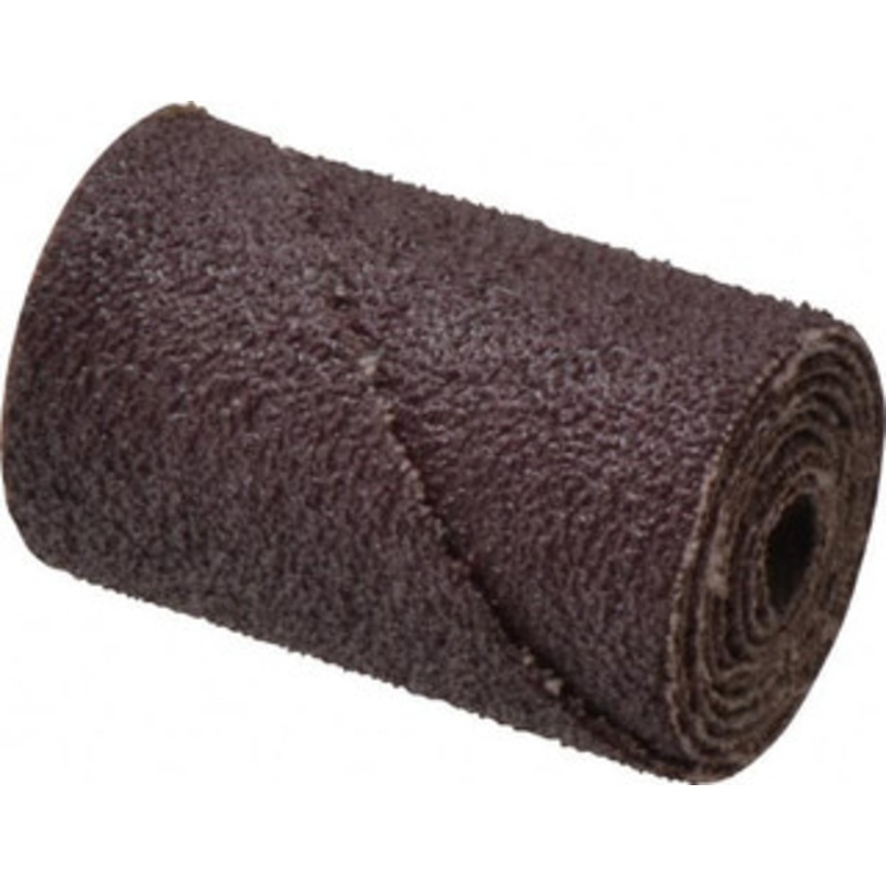 3M 1 Max Roll Diam x 1-1/2 OAL, 60 Grit Aluminum Oxide Straight Cartridge Roll 1/4 Pilot Hole Diam, Medium Grade, X Weighted Cloth Backing, 12,000 Max RPM 7010363851 – 66013095