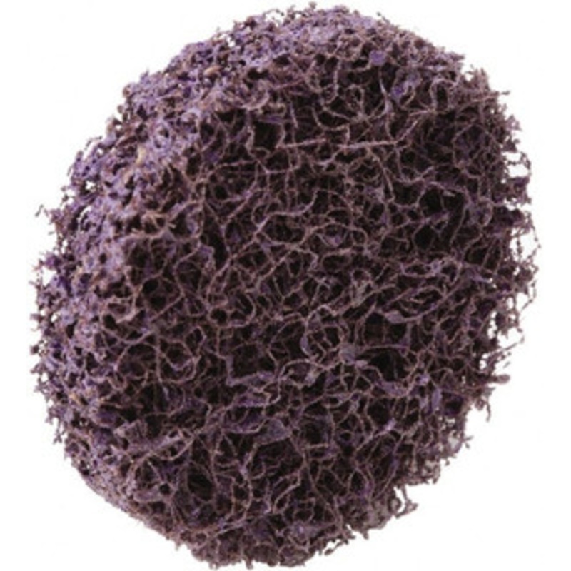 3M 2 Aluminum Oxide Quick Change Disc Type R Attachment, Medium Grade, Purple, Non-Woven, 18,000 RPM, Roloc TR Compatible 7000046260 – 70898036