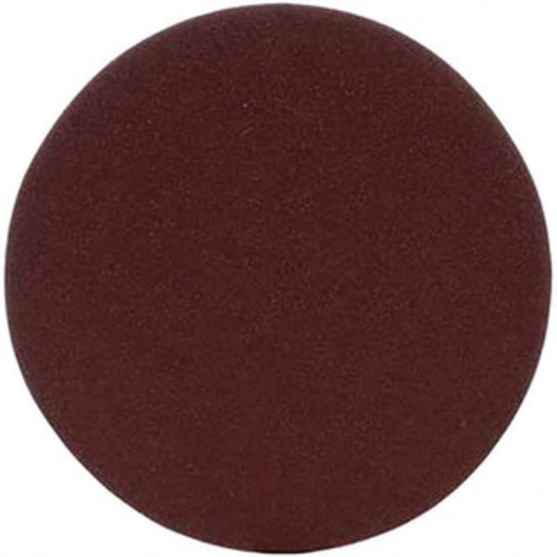 3M 5 Diam, 120 Grit Aluminum Oxide Adhesive PSA Disc Fine Grade, Maroon, J Weighted Backing, Flexible, Use with Random Orbital Sanders 7000119031 – 09542598