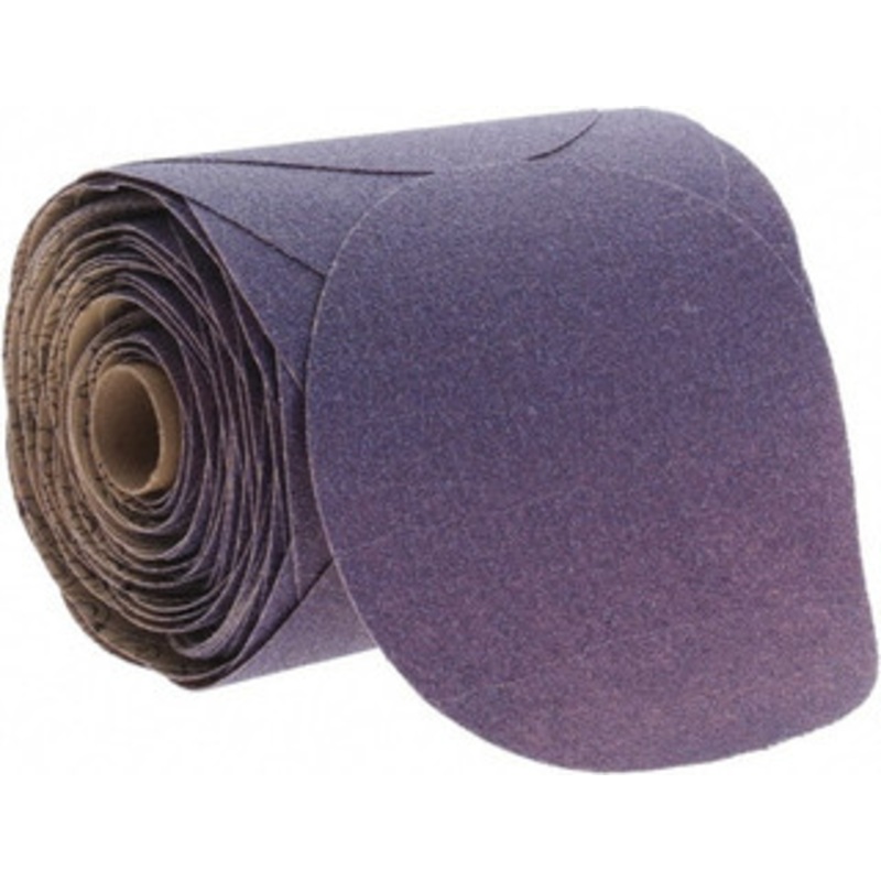 3M 6 Diam, 80 Grit Ceramic Adhesive PSA Disc Medium Grade, Purple, Paper Backing, Flexible, Use with Random Orbital Sanders 7100045905 – 54869722