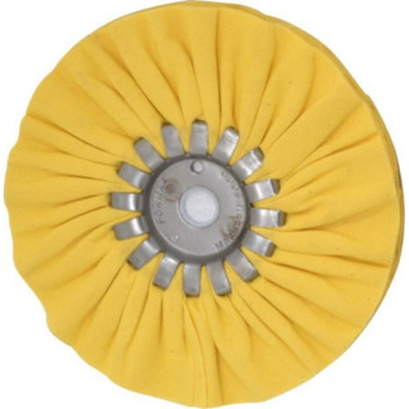 Made in USA 6 Diam x 1/2 Thick Unmounted Buffing Wheel 14 Ply, Bias Cut, 5/8 Arbor Hole 515-7212 – 77750404