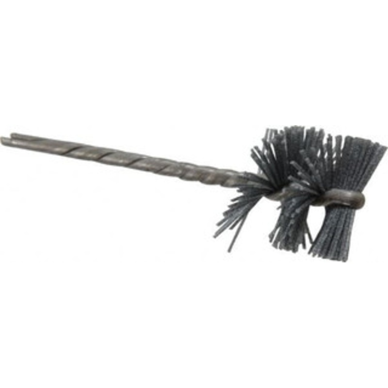 Osborn 1 Diam Helical Nylon Tube Brush 0.028 Filament Diam, 1 Brush Length, 3-1/2 OAL, 1/8 Diam Shank 0003625400 – 03262540