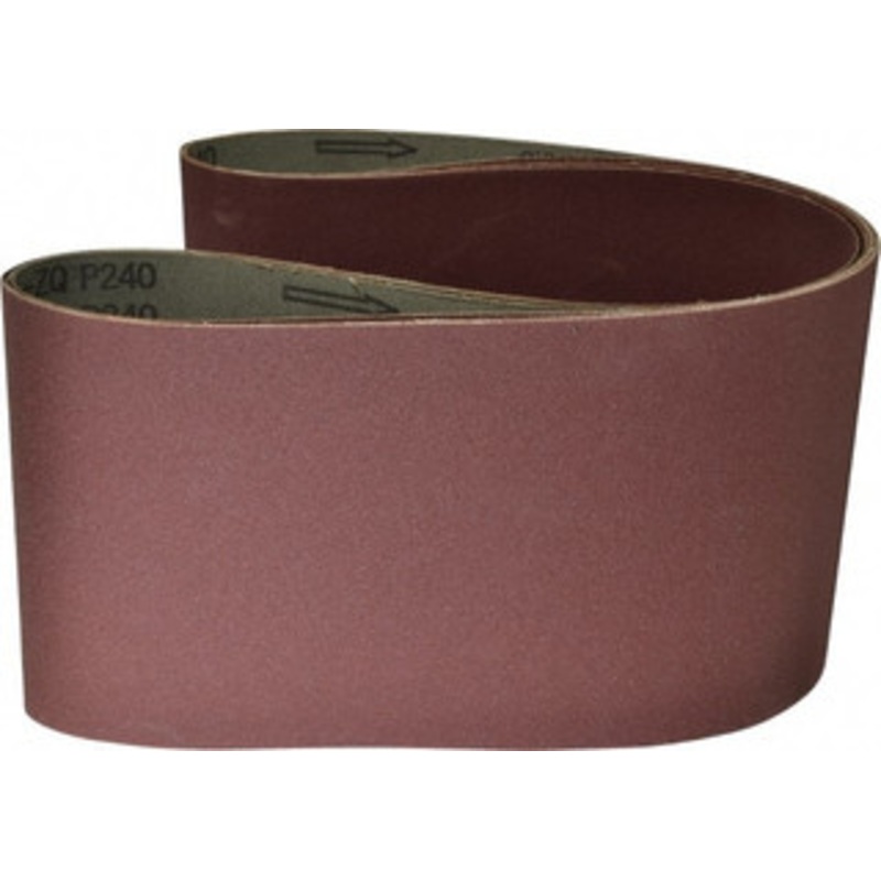 Tru-Maxx 6 Wide x 48 OAL, 240 Grit, Aluminum Oxide Abrasive Belt Aluminum Oxide, Very Fine, Coated 7321 – 05982400