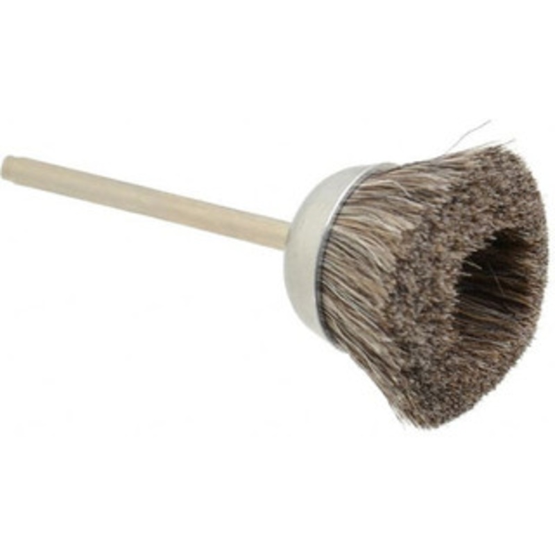 Weiler Abrasives 1 Diam 1/8 Shank Hair Fill Cup Brush Straight Wire, 0.003 Wire Diam, 7/16 Trim, 25,000 Max RPM 98441 – 75852327