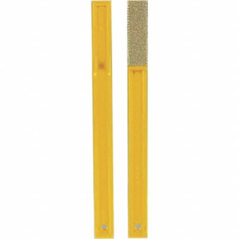3M 1-3/4 OAL Very Fine Sharpener Diamond File 1/2 Wide, 1-3/4 LOC, Yellow 7000082160 – 00401075
