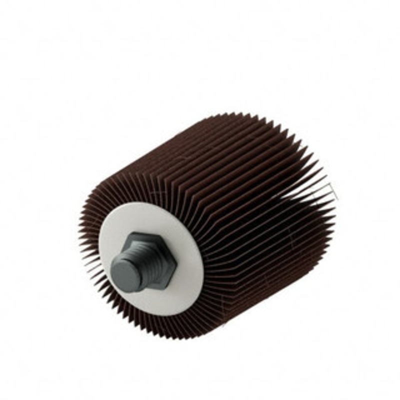3M 1 Diam x 1 Face Width, Medium Aluminum Oxide Coated Mounted Flap Wheel 1/4-20 Threaded Mount, 80 Grit, XE Weighted Cloth Backing, 30,000 Max RPM 7100178244 – 09289182