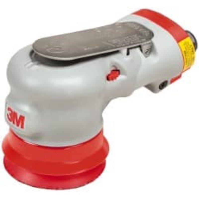 3M 12,000 OPM, 17 CFM Air Consumption, 90 psi Air Pressure, Palm Air Orbital Sander Round Pad, 7100025418 – 65795866
