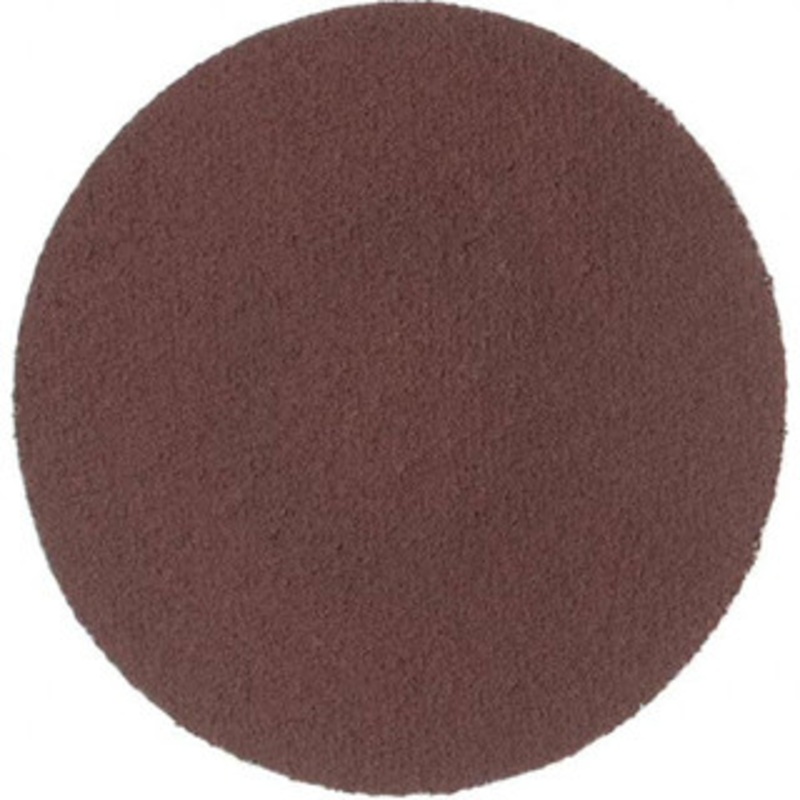 3M 2 240 Grit Aluminum Oxide Quick Change Disc Type R Attachment, Very Fine Grade, Brown, Coated, Cloth Backing, 25,000 RPM, Roloc TR Compatible BD-KP87600 – 43580703
