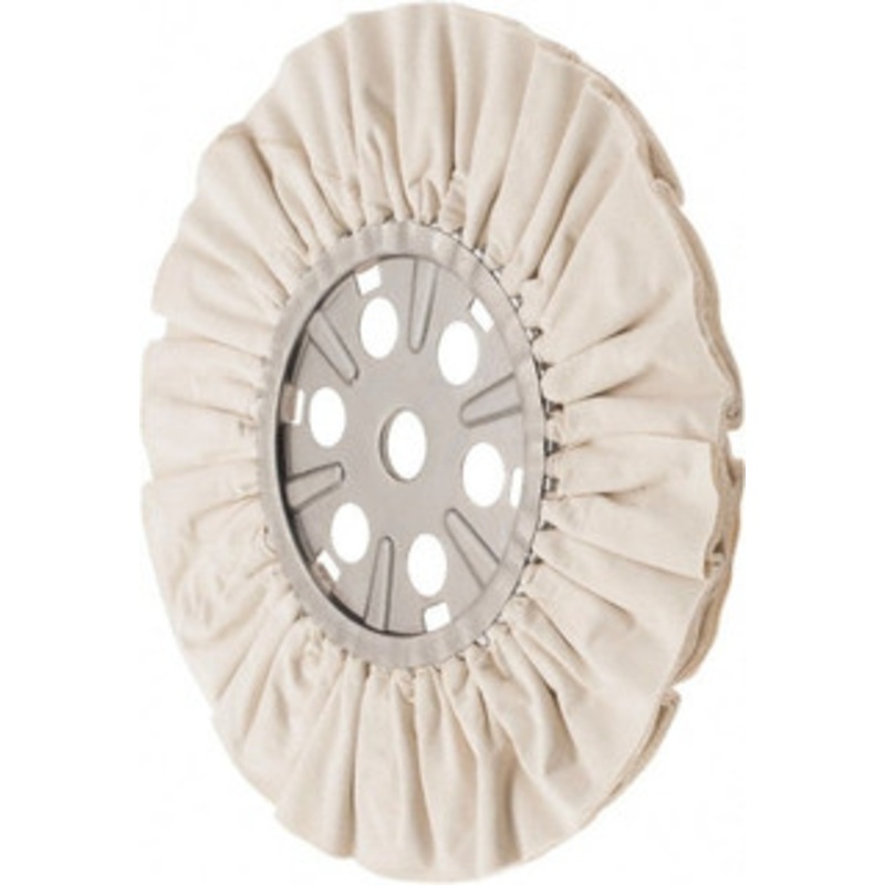 Divine Brothers Co. 16 Diam x 1/2 Thick Unmounted Buffing Wheel Ventilated Bias Cut, 1-1/4 Arbor Hole 300014AM – 00534826