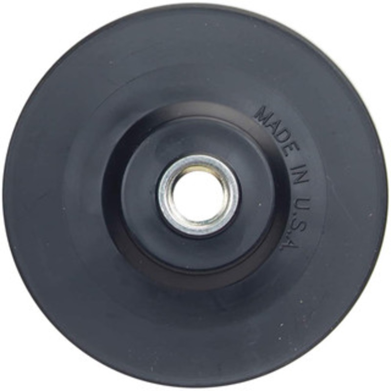 Norton 7 Diam Quick-Change Type S Disc Backing Pad Hard Density, 8,600 RPM, Speed-Lok Compatible 63642543240 – 05903646