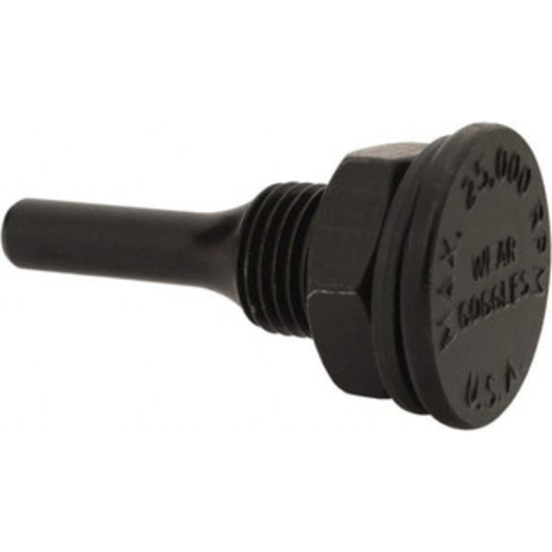 Osborn 1/4 Arbor Hole to 1/4 Shank Diam Drive Arbor For Small Diam Wheel Brushes 0007500900 – 53516514