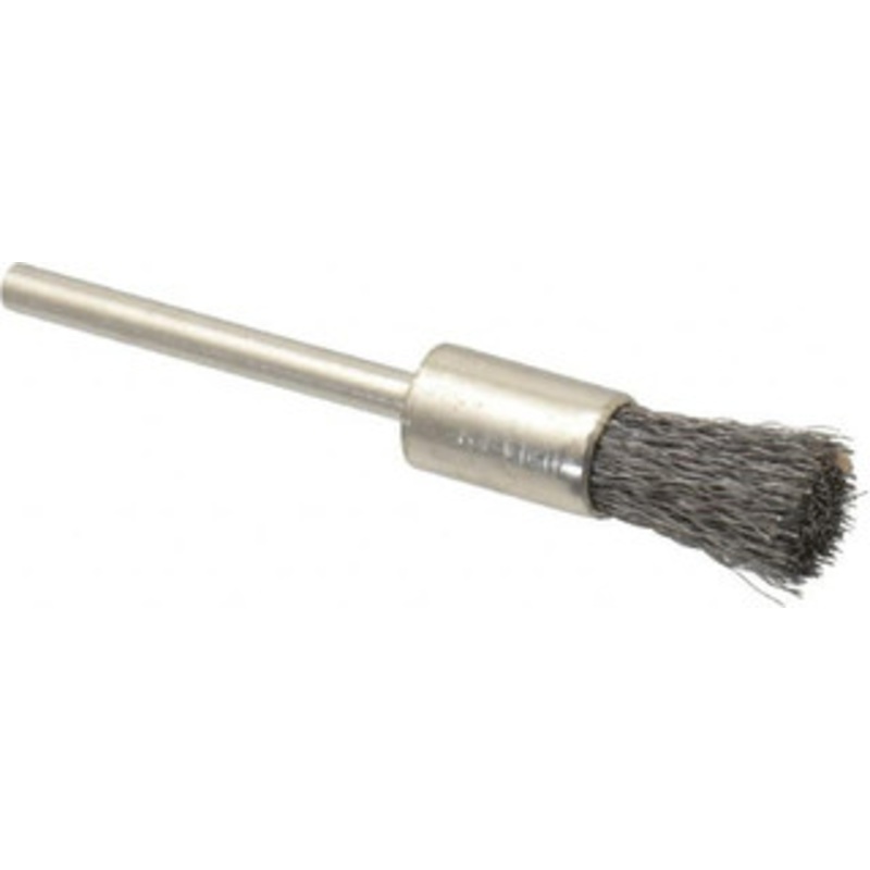 Osborn 5/16 Diam Steel End Brush 1/8 Shank Diam, 25,000 Max RPM 0007569500 – 00079814