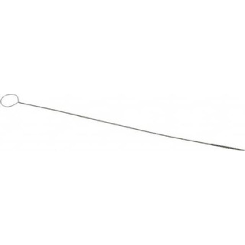 PRO-SOURCE 1/2 Long x 1/32 Diam Nylon Bristle Brush Single Spiral, 4 OAL, 0.003 Filament Diam, 0.021 Shank Diam 05160 – 03716875