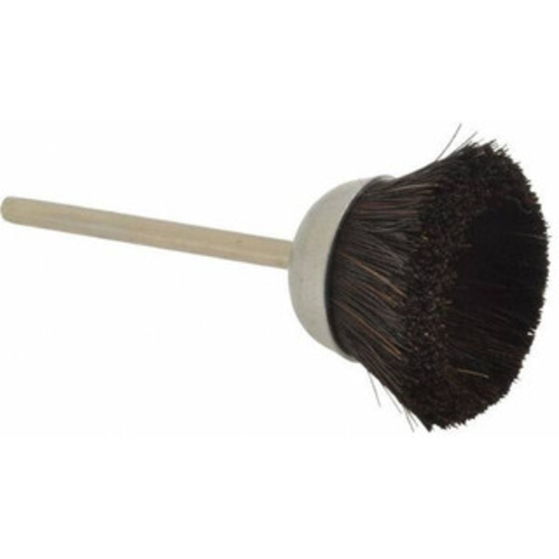Weiler Abrasives 1 Diam 1/8 Shank Hair Fill Cup Brush Straight Wire, 0.003 Wire Diam, 7/16 Trim, 25,000 Max RPM 98440 – 75852319