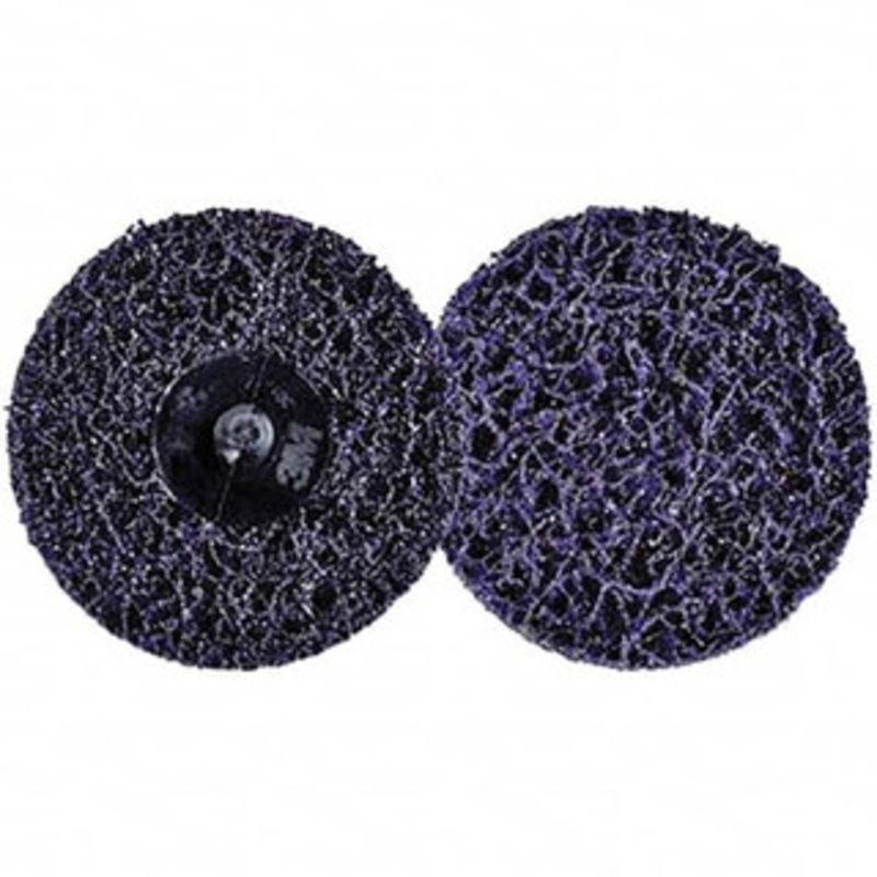 3M 3 Extra Coarse Grade Silicon Carbide Deburring Disc Hook & Loop Connection, Purple, 15,000 Max RPM 7100173795 – 11030251