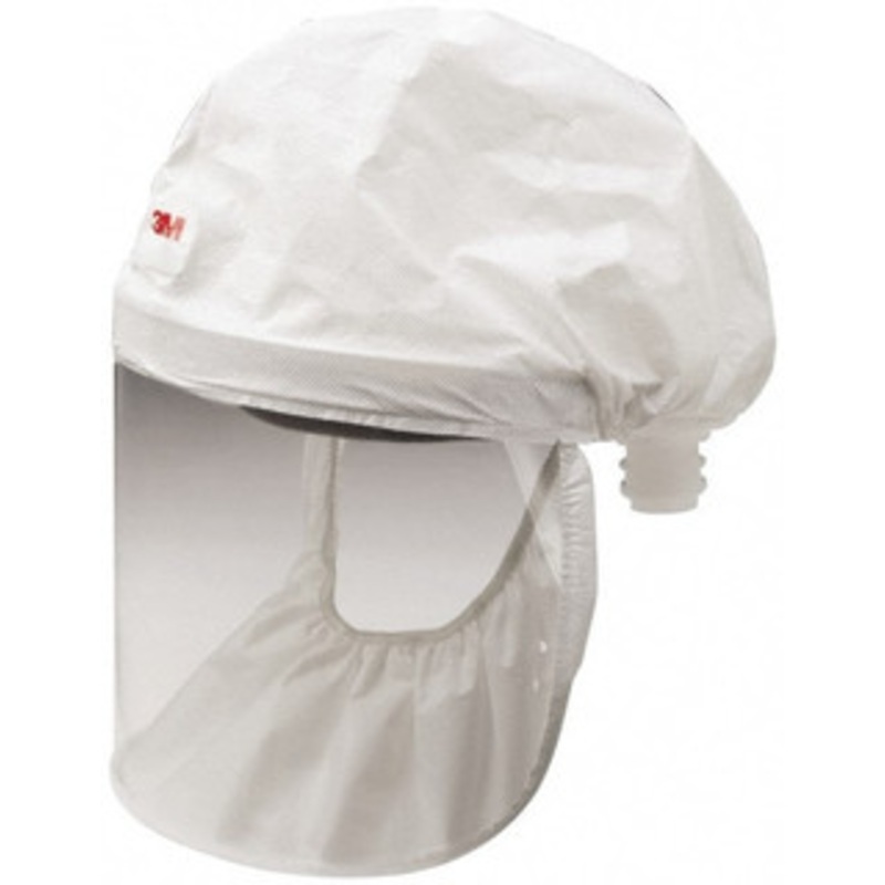3M Pack of 20 Size M/L, PAPR/SAR Compatible Headcover Compatible with Breathe Easy, GVP, TR-300, S-series 7000127461 – 41927211