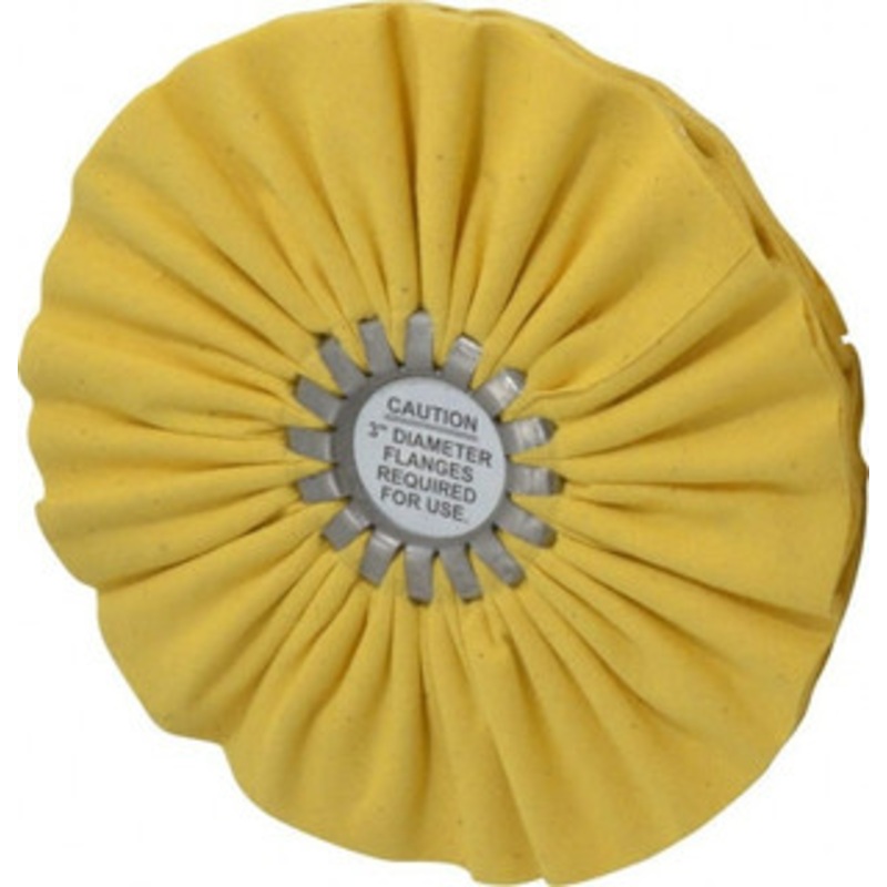 Made in USA 8 Diam x 1/2 Thick Unmounted Buffing Wheel 14 Ply, Bias Cut, 5/8 Arbor Hole 515-7214 – 77750420