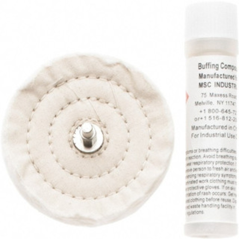 Value Collection 4 Diam Loose Sewn, Cushion Sewn Buffing Wheel Set 1/4 Arbor Hole 777486297 – 66998345