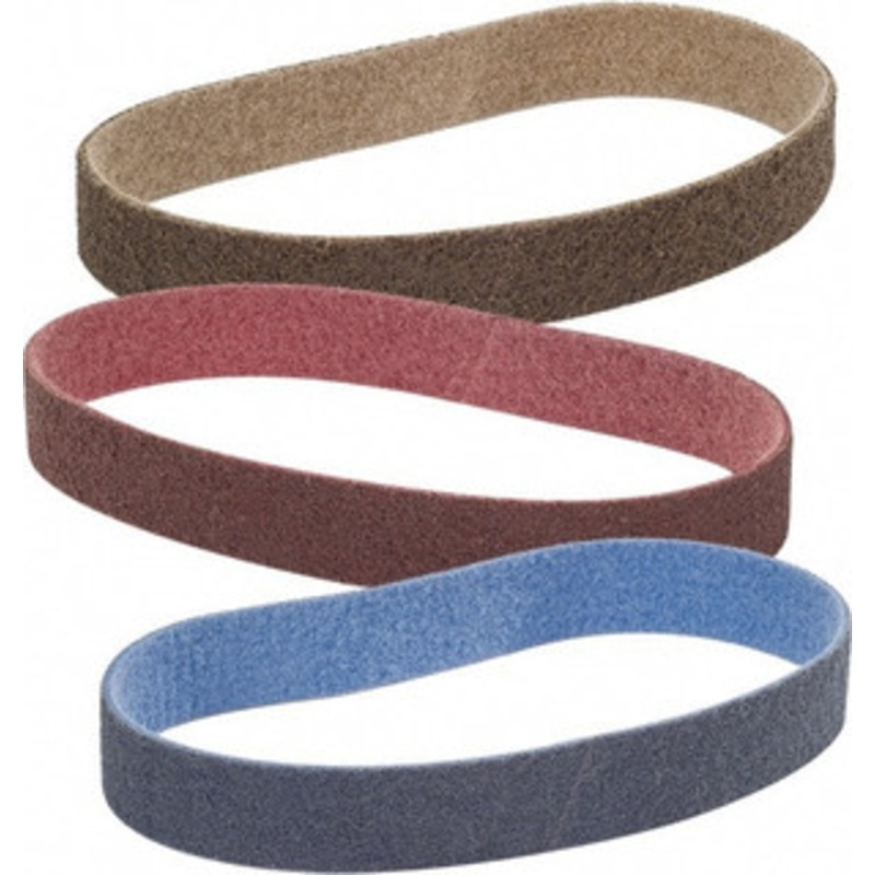 Walter Surface Technologies 1-1/2 Wide x 30 OAL, Aluminum Oxide/Silicon Carbide Abrasive Belt Aluminum Oxide/Silicon Carbide, Fine, Nonwoven 07D154 – 39402938