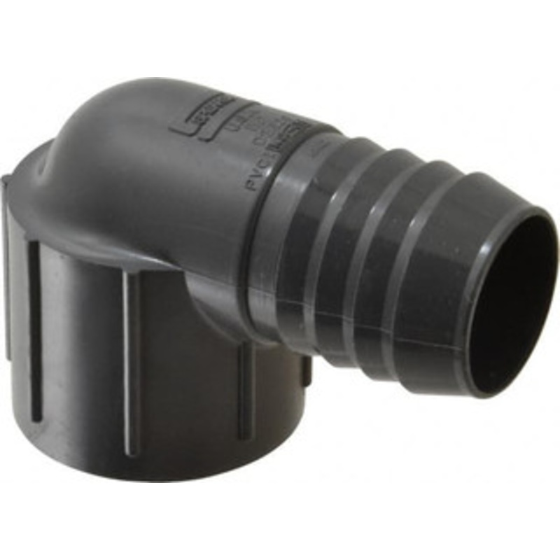 Value Collection 1-1/2 Barb, 1-1/2 FIPT, Multiple Barbed Tube Elbow PVC, Female 1407-015 – 85342582