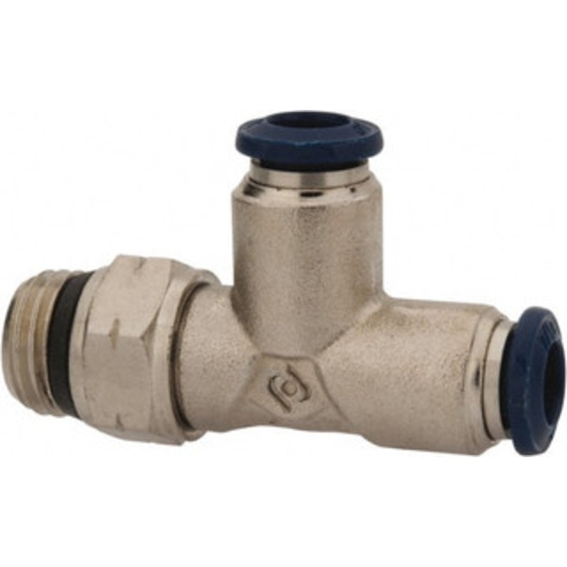 Value Collection 1/2 Outside Diam, 1/2 Universal, Nickel Plated Brass Push-to-Connect Tube Male Swivel Run Tee 250 Max psi, Tube to Universal Thread Connection, Buna O-Ring 2556412163PRO – 81079774