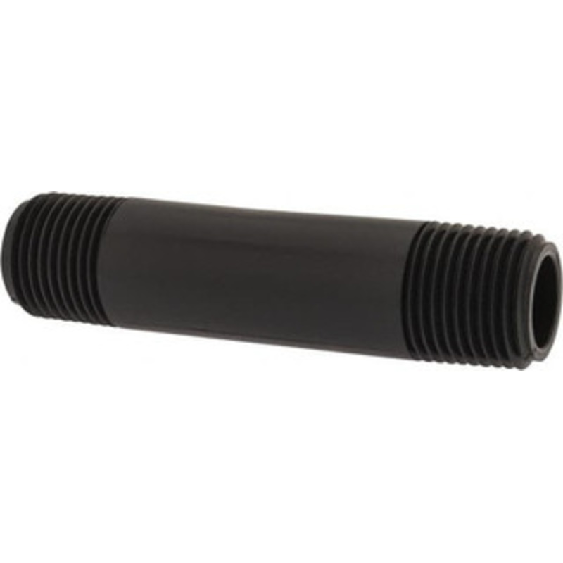 Value Collection 1/2 Pipe, 3-1/2 Long PVC Threaded Plastic Pipe Nipple Schedule 80, Gray 882-035 – 37004488