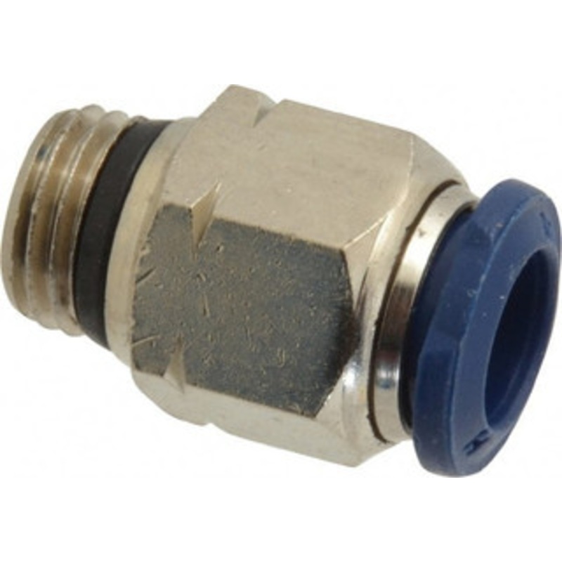 Value Collection 3/8 Outside Diam, 1/4 Universal, Nickel Plated Brass Push-to-Connect Tube Male Connector 250 Max psi, Tube to Universal Thread Connection, Buna O-Ring 2555538165PRO – 89911366