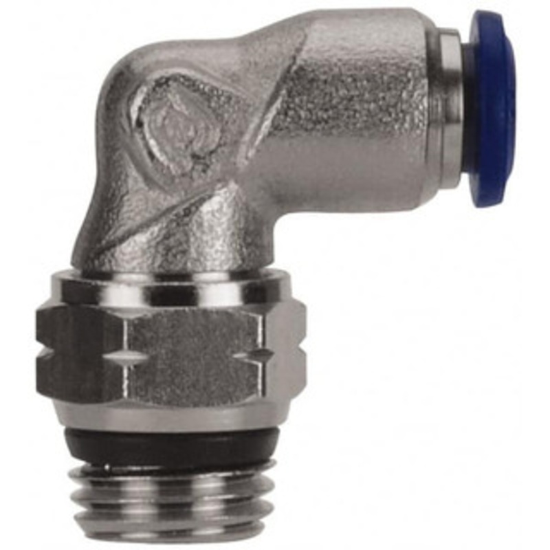Value Collection 5/16 Outside Diam, 1/8 Universal, Nickel Plated Brass Push-to-Connect Tube Male Swivel Elbow 250 Max psi, Tube to Universal Thread Connection, Buna O-Ring 2555651865PRO – 81080095