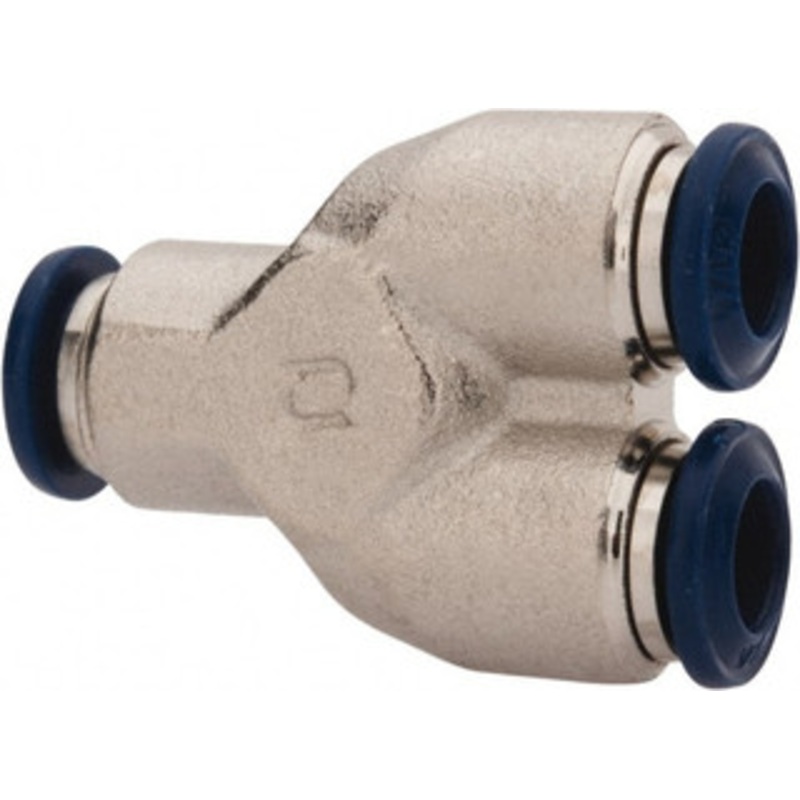 Value Collection 5/32 Outside Diam, Nickel Plated Brass Push-to-Connect Tube Union Y 250 Max psi, Tube to Tube Connection, Buna O-Ring 2558553265PRO – 81070674