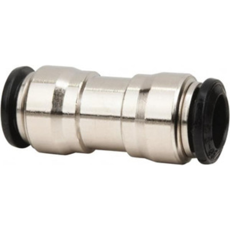 Value Collection 6mm Outside Diam, Nickel Plated Brass Push-to-Connect Tube Union 250 Max psi, Tube to Tube Connection, Buna O-Ring 2555806665PRO – 61761797