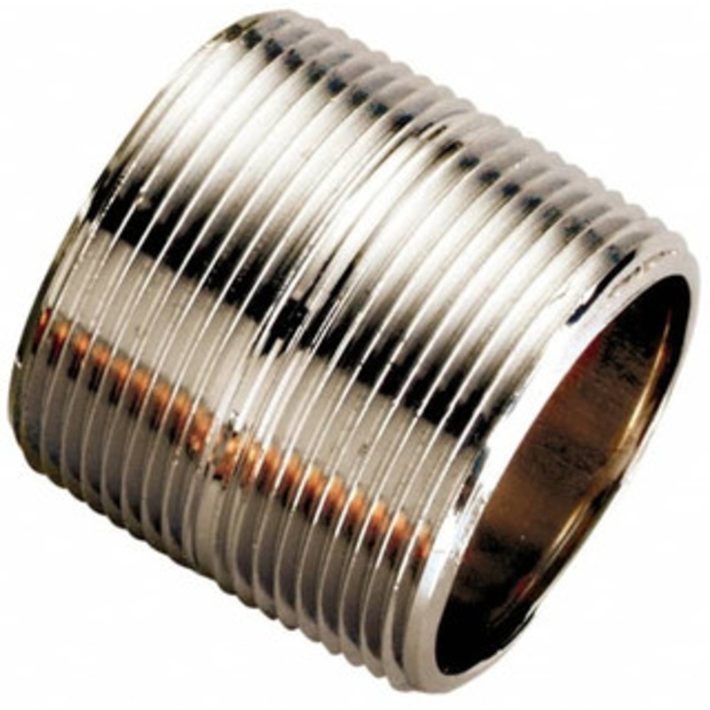 Value Collection 1-1/4 Pipe, 3 Long CPVC Threaded Plastic Pipe Nipple Schedule 80, Gray 885-030C – 37005360