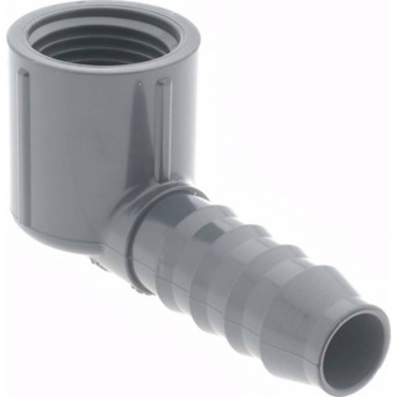 Value Collection 1/2 Barb, 1/2 FIPT, Multiple Barbed Tube Elbow PVC, Female 1407-005 – 37004066