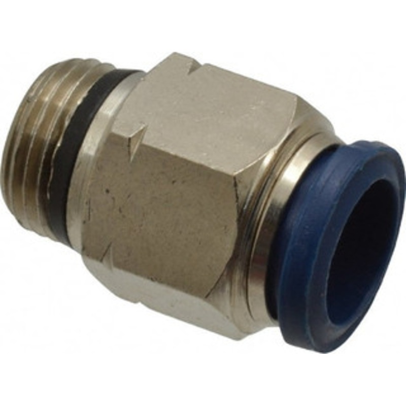 Value Collection 1/2 Outside Diam, 3/8 Universal, Nickel Plated Brass Push-to-Connect Tube Male Connector 250 Max psi, Tube to Universal Thread Connection, Buna O-Ring 2555512363PRO – 89911382