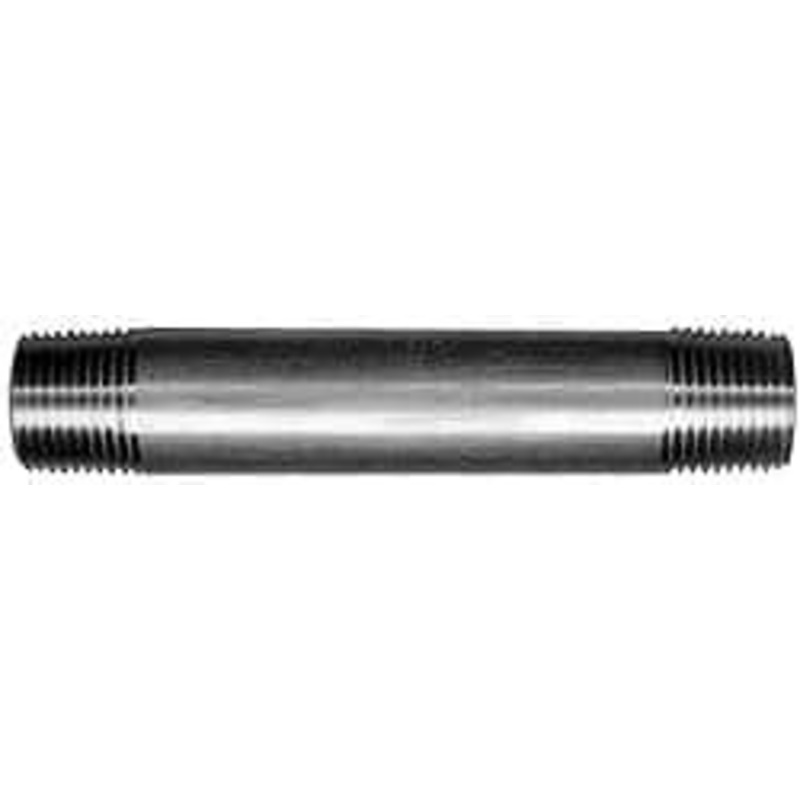 Value Collection 1/2 x 24 316 Stainless Steel Pipe Nipple Seamless, Threaded, Schedule 80 SN269 – 09033820