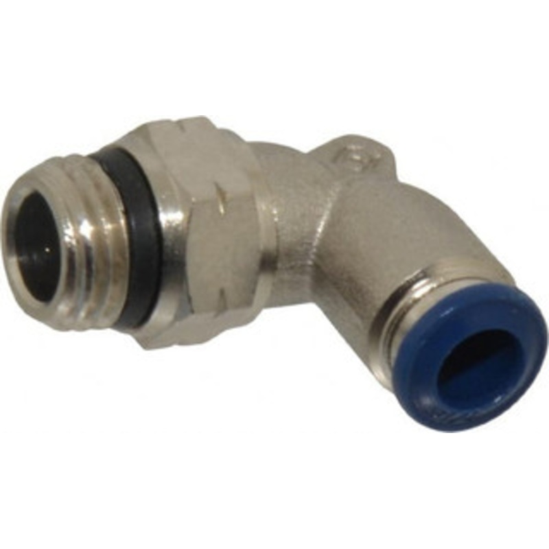 Value Collection 1/4 Outside Diam, 1/4 Universal, Nickel Plated Brass Push-to-Connect Tube Male Swivel Elbow 250 Max psi, Tube to Universal Thread Connection, Buna O-Ring 2555614465PRO – 89911416