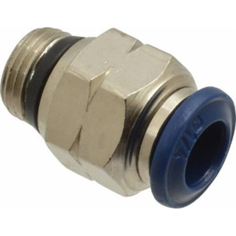 Value Collection 1/4 Outside Diam, 1/8 Universal, Nickel Plated Brass Push-to-Connect Tube Male Connector 250 Max psi, Tube to Universal Thread Connection, Buna O-Ring 2555514865PRO – 89911341