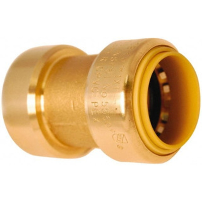 Value Collection 1 x 3/4 Tube OD, 7/8 Standard Brass Push-to-Connect Tube Union Tube to Tube Connection, 200 Max psi, EPDM O-Ring 6630-054 – 70769880