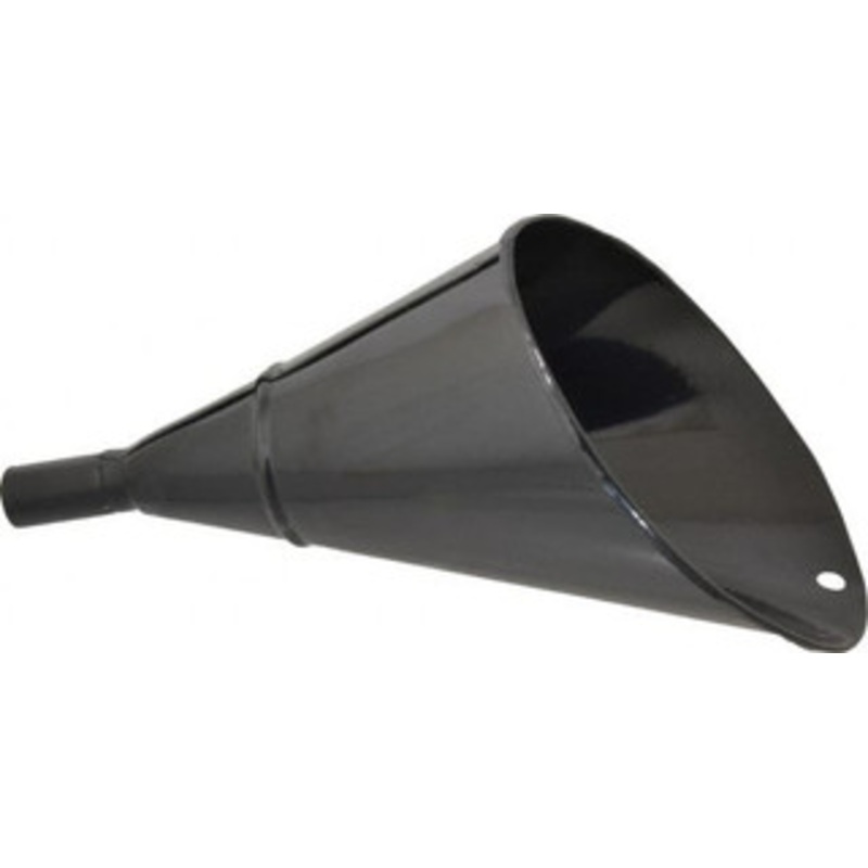 Value Collection 2 Qt Capacity Steel Funnel 1 Tip OD, 4 Straight Spout, Black 1707101 – 63725964