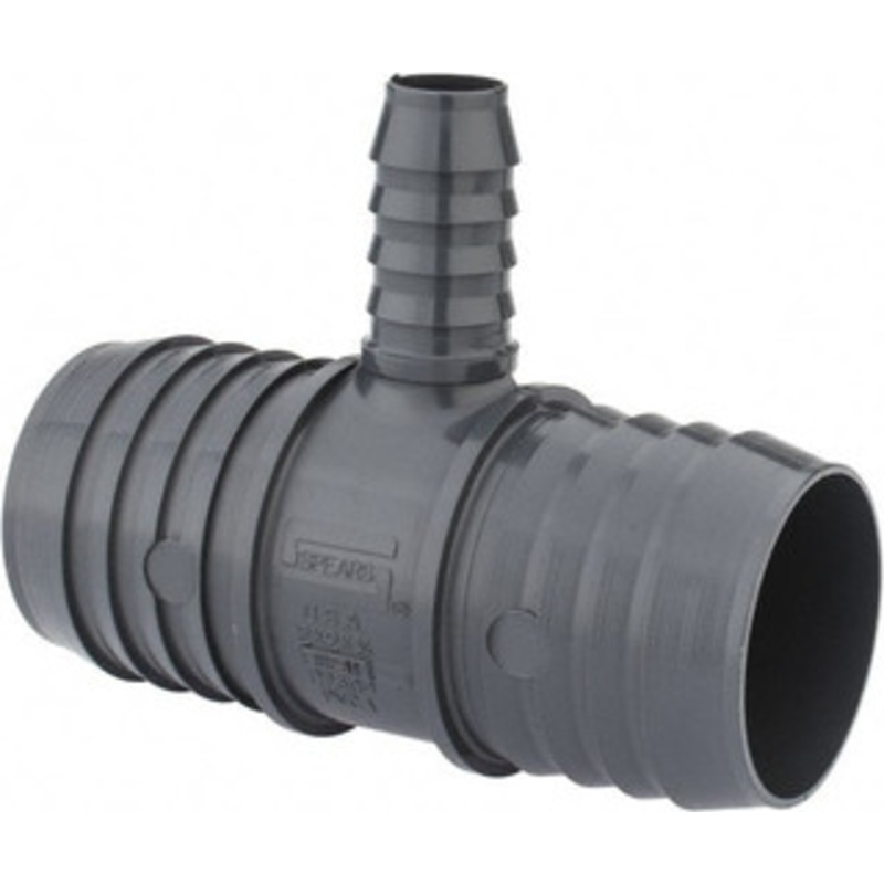 Value Collection 2 x 2 x 3/4 Barb, Multiple Barbed Tube Reducing Tee PVC, Male 1401-248 – 01992692