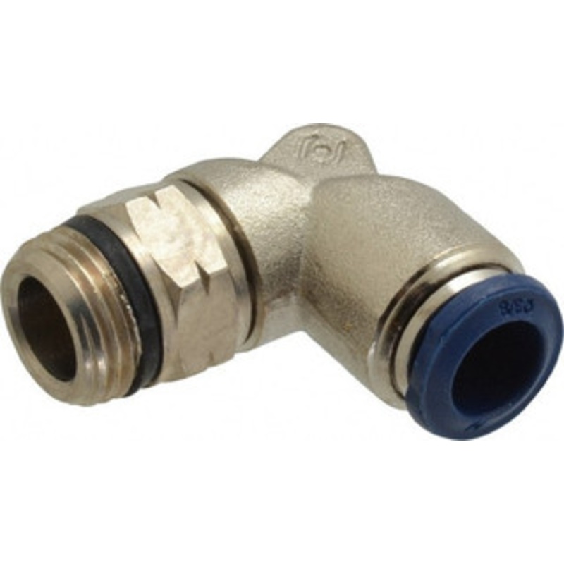 Value Collection 3/8 Outside Diam, 3/8 Universal, Nickel Plated Brass Push-to-Connect Tube Male Swivel Elbow 250 Max psi, Tube to Universal Thread Connection, Buna O-Ring 2555638365PRO – 89911440