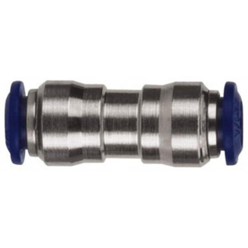 Value Collection 3/8 x 1/2 Outside Diam, Nickel Plated Brass Push-to-Connect Tube Union 250 Max psi, Tube to Tube Connection, Buna O-Ring 2555838265PRO – 89911572