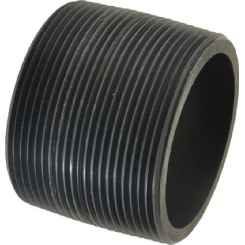 Value Collection 3 Pipe, 2-5/8 Long PVC Threaded Plastic Pipe Nipple Schedule 80, Gray 889-005 – 37005089