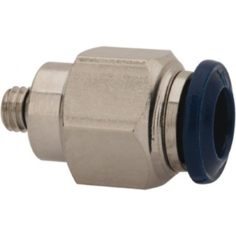 Value Collection 5/32 Outside Diam, 10-32 Universal, Nickel Plated Brass Push-to-Connect Tube Male Connector 250 Max psi, Tube to Universal Thread Connection, Buna O-Ring 2555553065PRO – 81080418