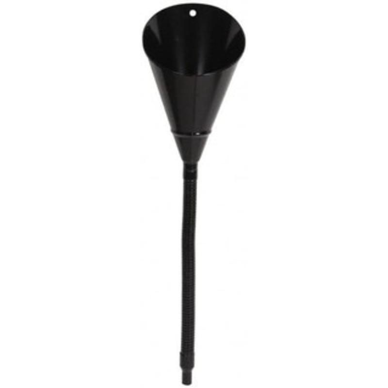 Value Collection 2 Qt Capacity Steel Funnel 1/2 Tip OD, 17 Flexible Spout, Black 1707102 – 63725972