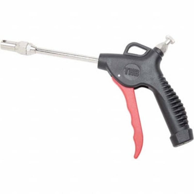 Value Collection 230 Max psi Safety Tire Inflator Nozzle Safety Air Gun 1/4 NPT, 4 Tube Length, Nylon/Fiberglass Body with Steel Nozzle 4019540515JP – 68158674