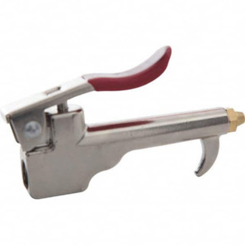Value Collection 90 Max psi Brass Thumb Lever Blow Gun 1/4 NPT, 7/16 Tube Length, Chrome Plated Zinc 4011755513JP – 40247819
