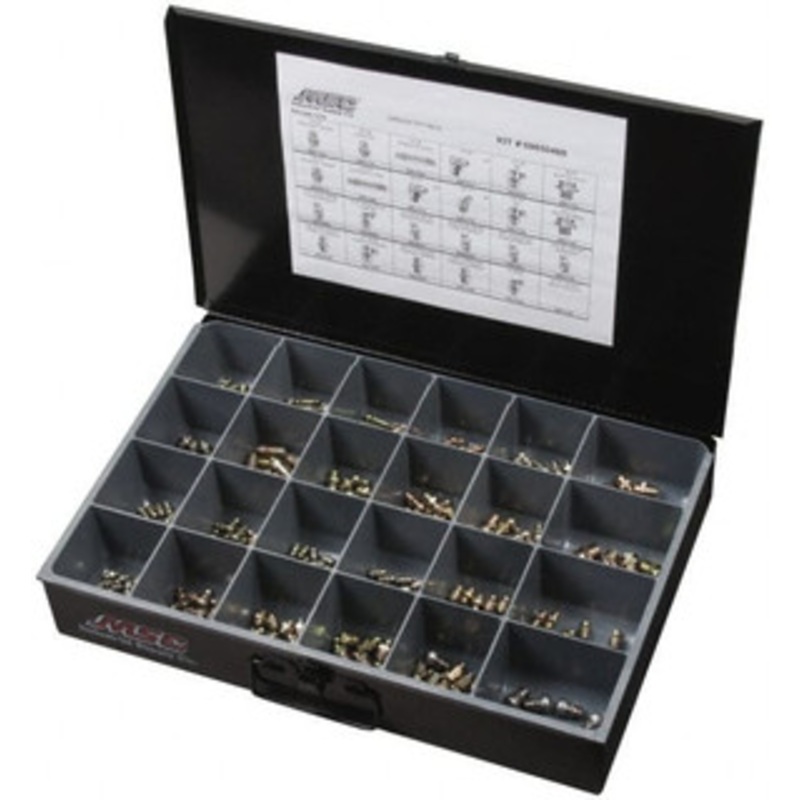 Value Collection 250 Piece, Inch, Steel Grease Fitting Set – 09850488
