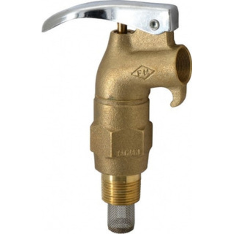 Value Collection 3/4 NPT Brass Rigid Drum Faucet FM Approved, External Arrester, Self Closing 272081 – 89783476