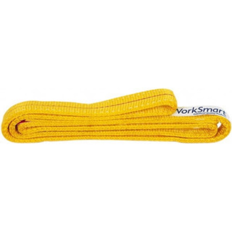 Value Collection 3 ft. Long x 1 Wide, 6,200 Lb Vertical Capacity, 2 Ply, Polyester Web Sling 4,900 Lb Choker Capacity, with Endless Sling WS-MH-SLNG1-174 – 43681774